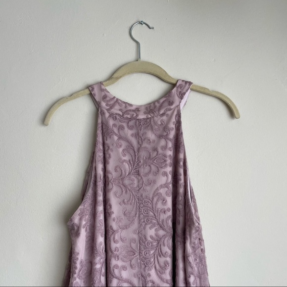Francesca’s Lilac/Purple Embroidered Dress - Picture 6 of 8
